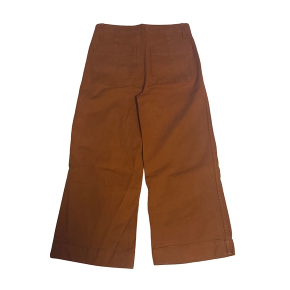 MADEWELL WIDE LEG CROPPED CANVAS PANTS - Picture 2 of 3